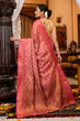 Load image into Gallery viewer, Beauteous Pink Soft Banarasi Silk Saree With Divine Blouse Piece Bvipul