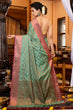 Load image into Gallery viewer, Assemblage Sea Green Soft Banarasi Silk Saree With Jazzy Blouse Piece Bvipul
