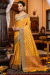 Load image into Gallery viewer, Bucolic Yellow Soft Banarasi Silk Saree With Lissome Fairytale Piece Bvipul