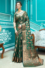 Load image into Gallery viewer, Super classy Maroon Soft Banarasi Silk Saree With Super  Blouse Piece Bvipul