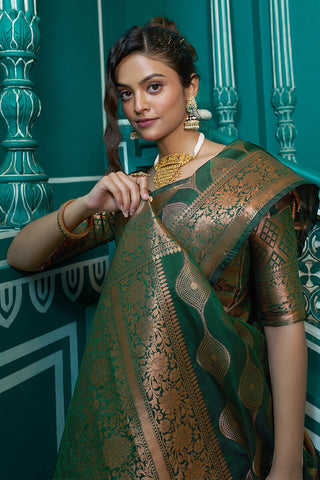 Super classy Maroon Soft Banarasi Silk Saree With Super  Blouse Piece Bvipul