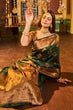 Load image into Gallery viewer, Traditional Dark Green Soft Banarasi Silk Saree With Ideal Blouse Piece Bvipul