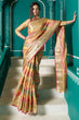 Load image into Gallery viewer, Prodigal Mustard Organza Silk Saree With Blissful Blouse Piece Bvipul
