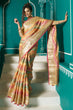 Load image into Gallery viewer, Prodigal Mustard Organza Silk Saree With Blissful Blouse Piece Bvipul