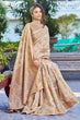 Load image into Gallery viewer, Hypnotic Beige Pashmina saree With Ideal Blouse Piece Bvipul