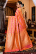 Load image into Gallery viewer, Flaunt Pink Kanjivaram Silk With Smashing Blouse Piece Bvipul