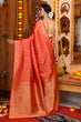 Load image into Gallery viewer, Gorgeous Red Kanjivaram Silk With Tempting Blouse Piece Bvipul