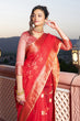 Load image into Gallery viewer, Unequalled Red Soft Silk Saree with Ideal Blouse Piece Bvipul