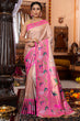 Load image into Gallery viewer, Blooming Baby Pink Paithani Silk Saree With Surpassing Blouse Piece Bvipul