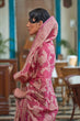 Load image into Gallery viewer, Gorgeous Pink Lucknowi work Silk Saree With Fancifull Blouse Piece Bvipul