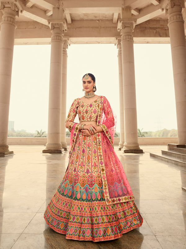Beautiful Designer Lehenga Choli Suits Pakistani Indian Wedding Party Wear Ready Made Heavy Embroidery Work Lehenga Choli Suits ClothsVilla