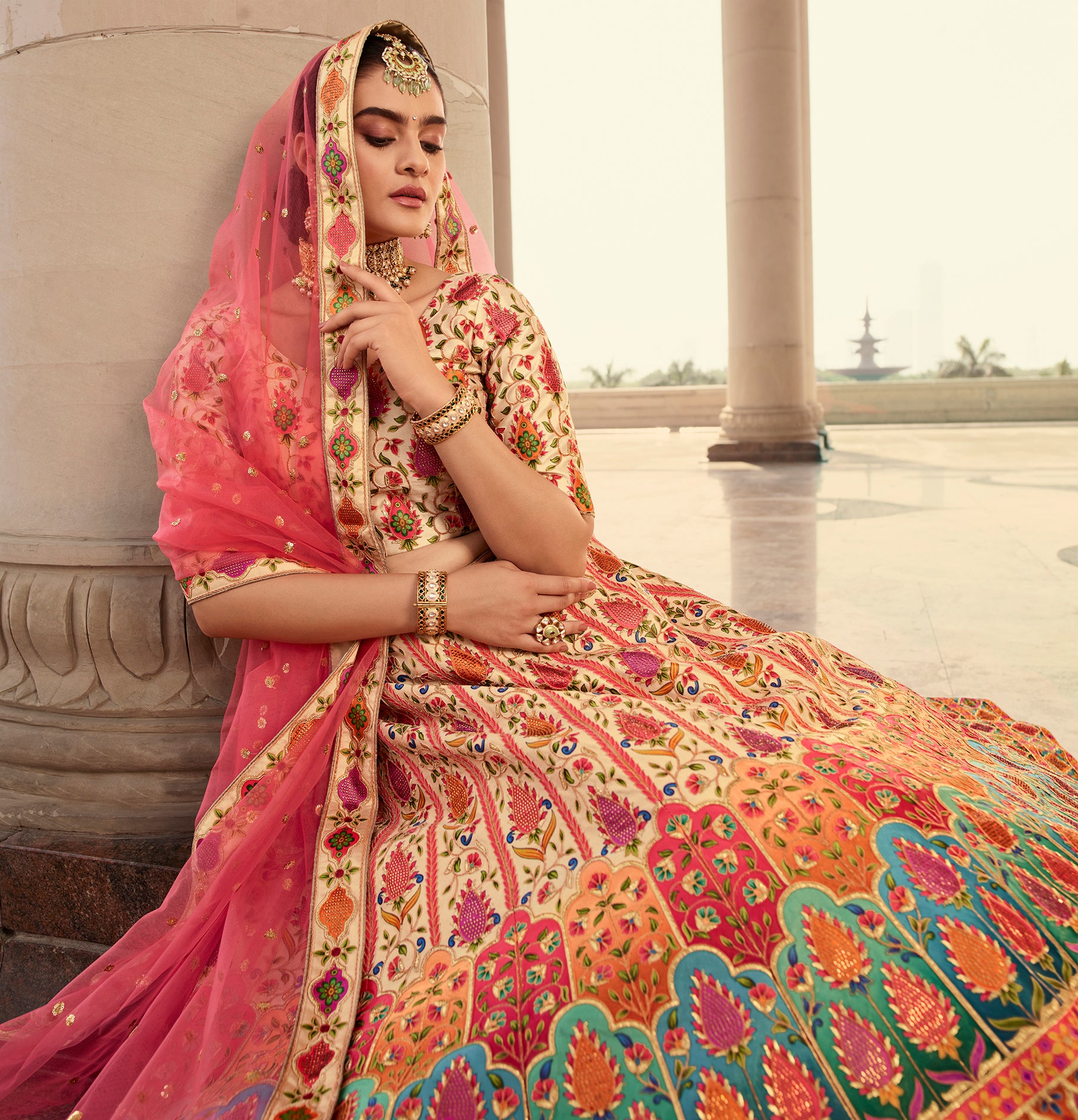 Essential Accessories To Nail Your Bridal Lehenga On The Big Day – Nitika  Gujral