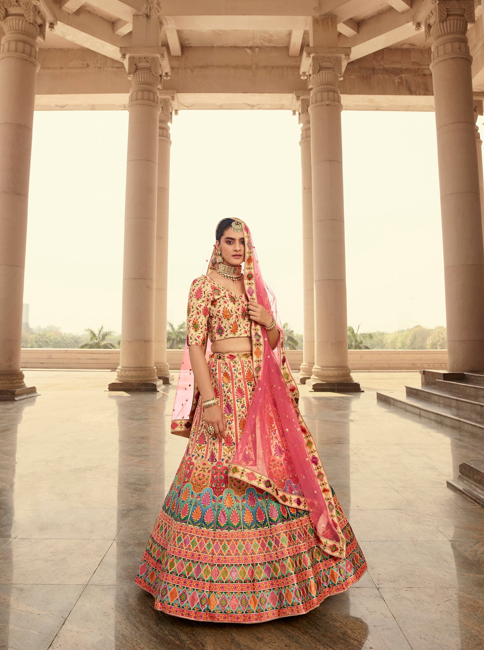 Beautiful Designer Lehenga Choli Suits Pakistani Indian Wedding Party Wear Ready Made Heavy Embroidery Work Lehenga Choli Suits ClothsVilla