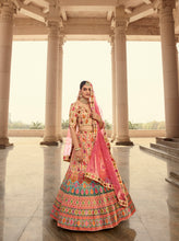 Load image into Gallery viewer, Beautiful Designer Lehenga Choli Suits Pakistani Indian Wedding Party Wear Ready Made Heavy Embroidery Work Lehenga Choli Suits ClothsVilla