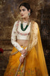 Load image into Gallery viewer, Beautiful Mustard Yellow Colored Party Wear Embroidered Thai Silk Lehenga Choli ClothsVilla
