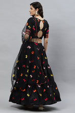 Load image into Gallery viewer, Beautiful Cotton Multi Embroidered Work Lehenga Choli ClothsVilla.com