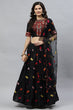Load image into Gallery viewer, Beautiful Cotton Multi Embroidered Work Lehenga Choli ClothsVilla.com