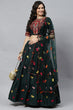 Load image into Gallery viewer, Beautiful Cotton Multi Embroidered Work Lehenga Choli ClothsVilla.com