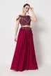 Load image into Gallery viewer, Beautiful Deep Pink Crush Pattern Lehenga Choli ClothsVilla.com