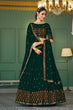 Load image into Gallery viewer, Exclusive Green Color Thread With Sequins Embroidered Work Lehenga Choli ClothsVilla.com