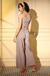Load image into Gallery viewer, Beige Beautiful Printed Designer Readymade Co-Ords Set Collection ClothsVilla.com