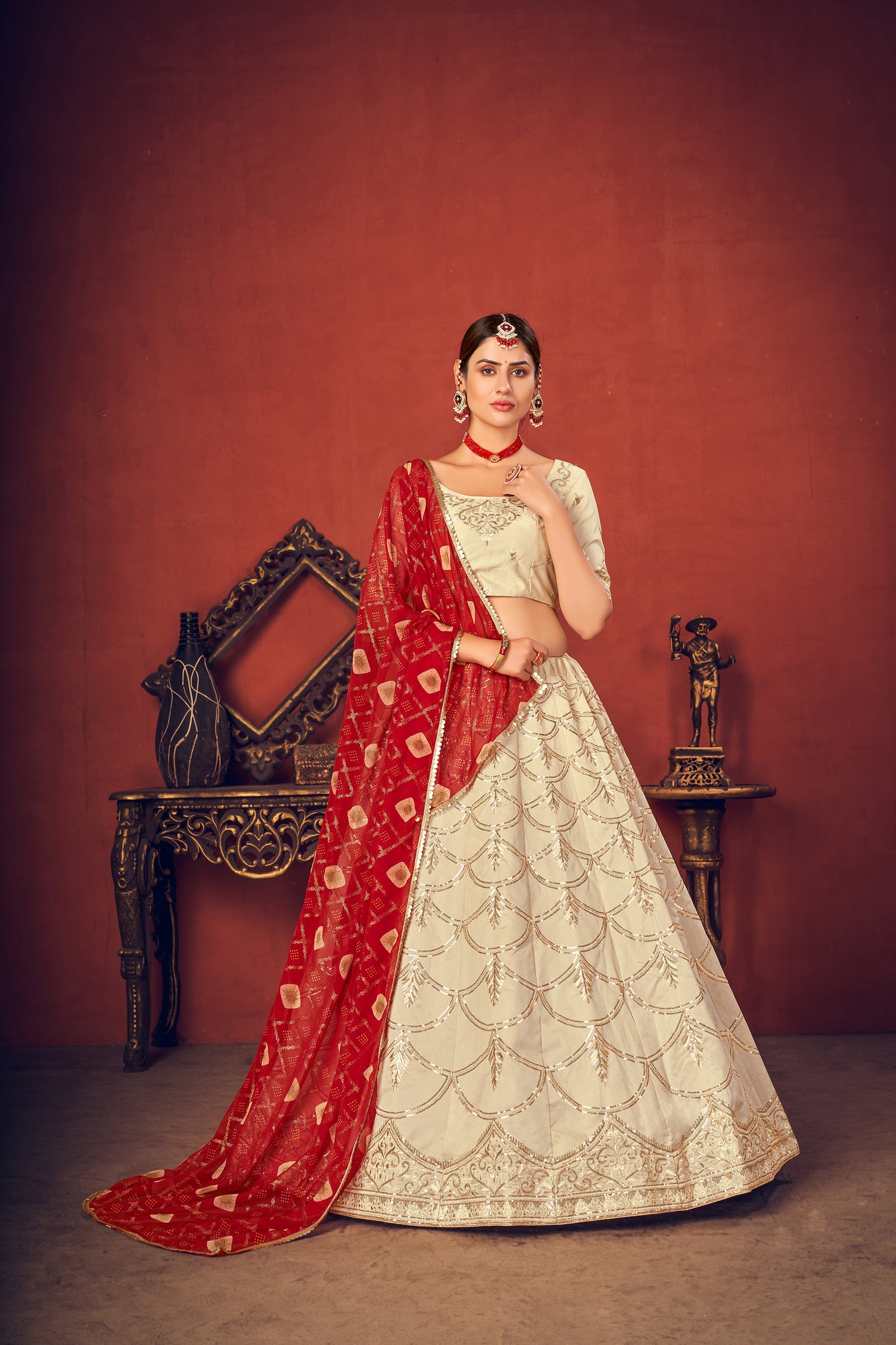 Beige Designer Lehenga Choli With High Quality Embroidery Sequence Work Wedding Lehenga Choli Party Wear Lehenga Choli Indian Women,Lengha ClothsVilla