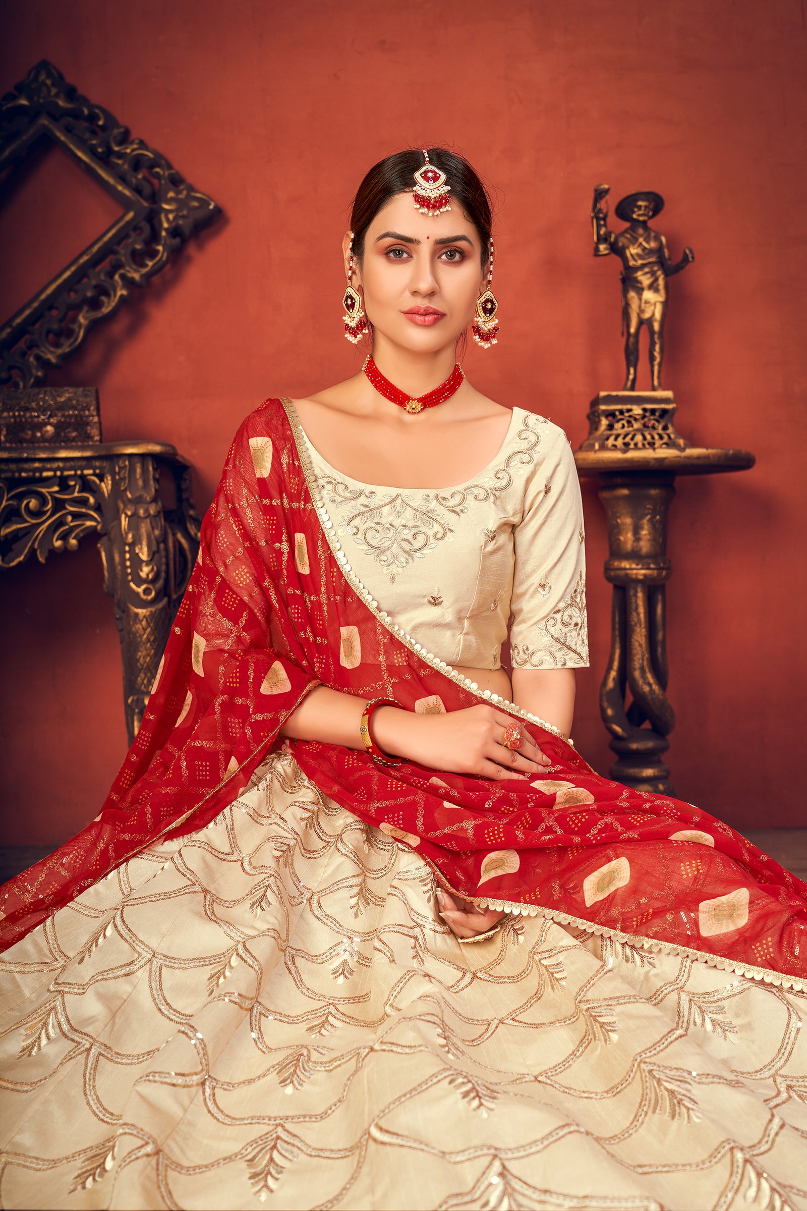 Beige Designer Lehenga Choli With High Quality Embroidery Sequence Work Wedding Lehenga Choli Party Wear Lehenga Choli Indian Women,Lengha ClothsVilla