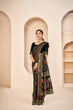 Load image into Gallery viewer, Black Festive Wear Banarasi With Patola Woven Banarasi Silk Saree ClothsVilla