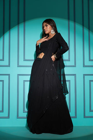 New Party Wear Bollywood Style Different Color Georgette Lehenga Choli Collection ClothsVilla.com