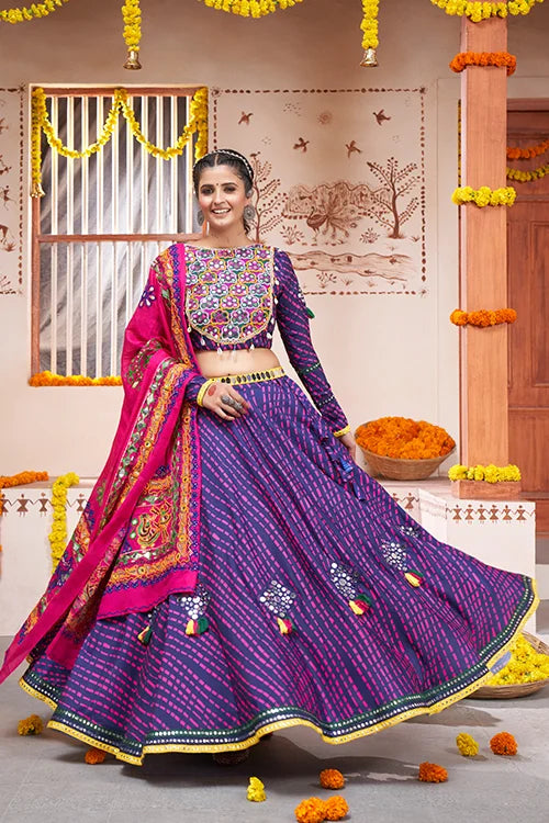 Blue Exclusive New Navratri Chaniya Choli Collection ClothsVilla.com