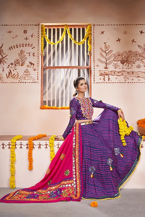 Blue Exclusive New Navratri Chaniya Choli Collection ClothsVilla.com