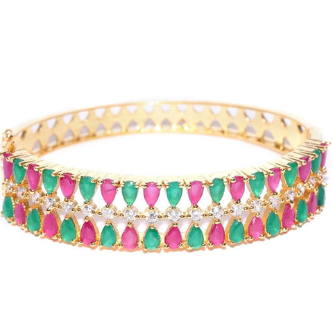 Brass Diamond Gold plated Bracelet ClothsVilla Main image