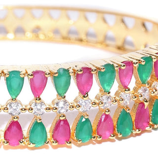 Brass Diamond Gold plated Bracelet ClothsVilla