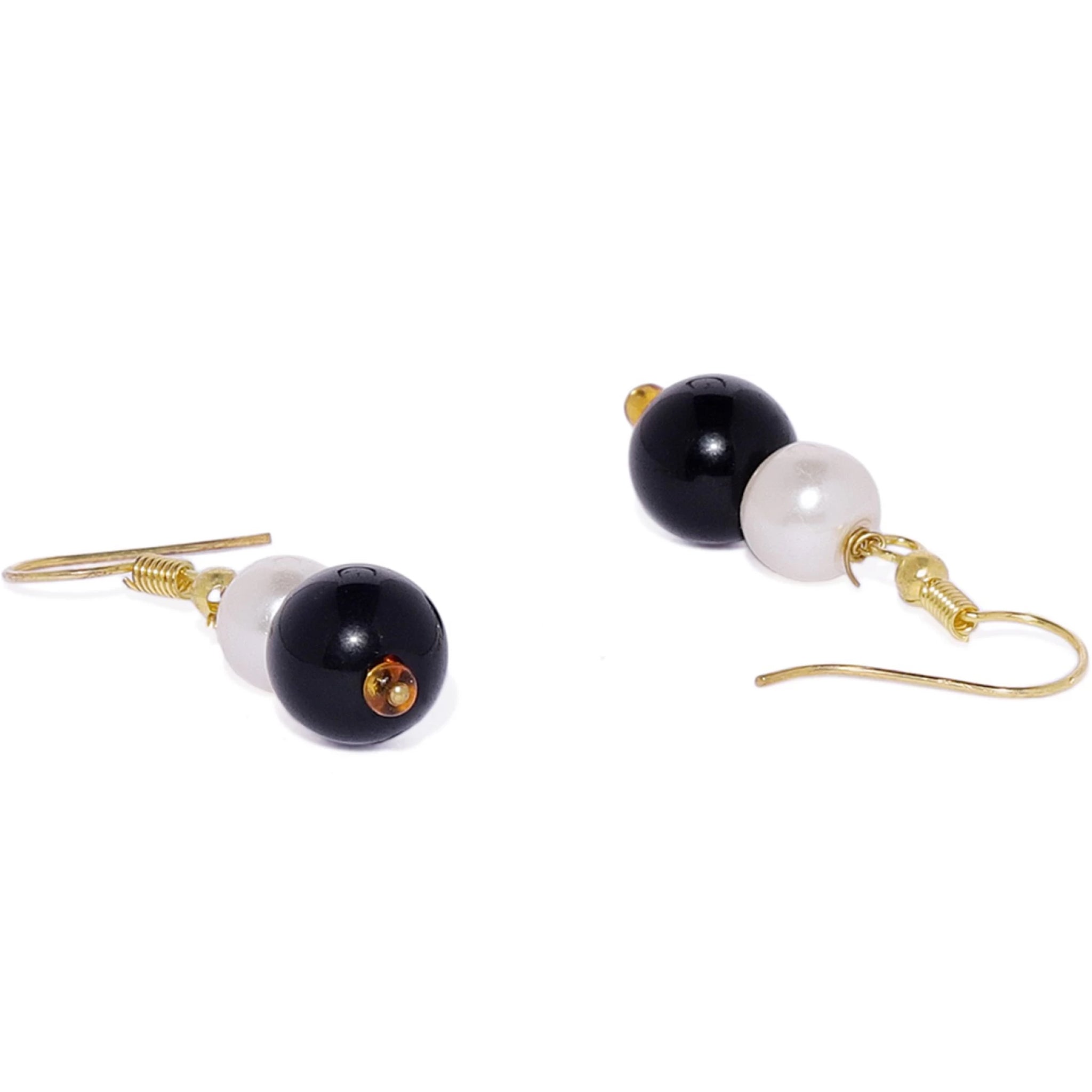Brass Jewel Set (Black) ClothsVilla