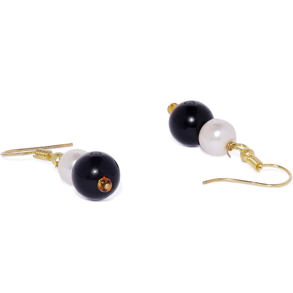 Brass Jewel Set (Black) ClothsVilla