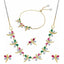 Brass Jewel Set (Multicolor) ClothsVilla