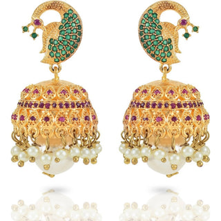 Brass Jewel Set (Multicolor) ClothsVilla