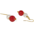 Load image into Gallery viewer, Brass Jewel Set (Red) ClothsVilla