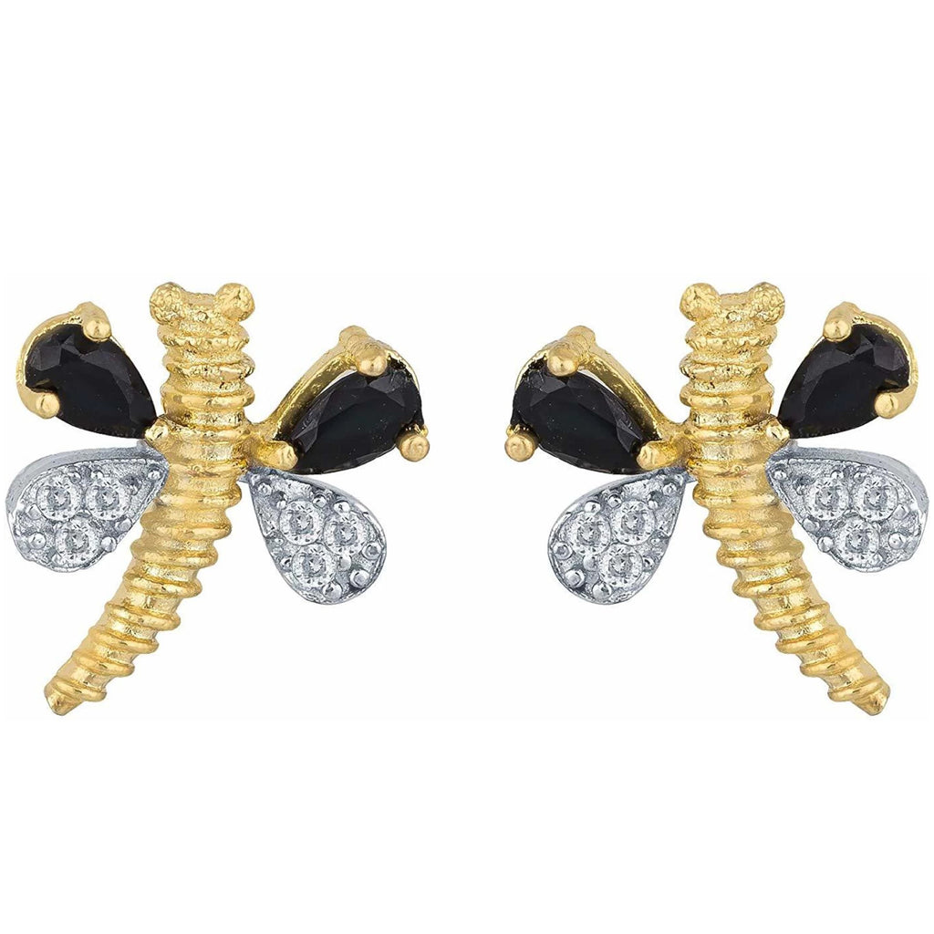 Brass Jewel Set (White, Black) ClothsVilla