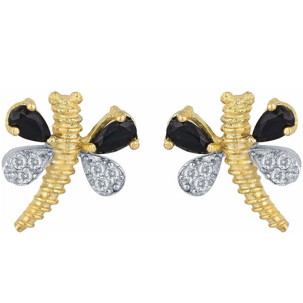 Brass Jewel Set (White, Black) ClothsVilla