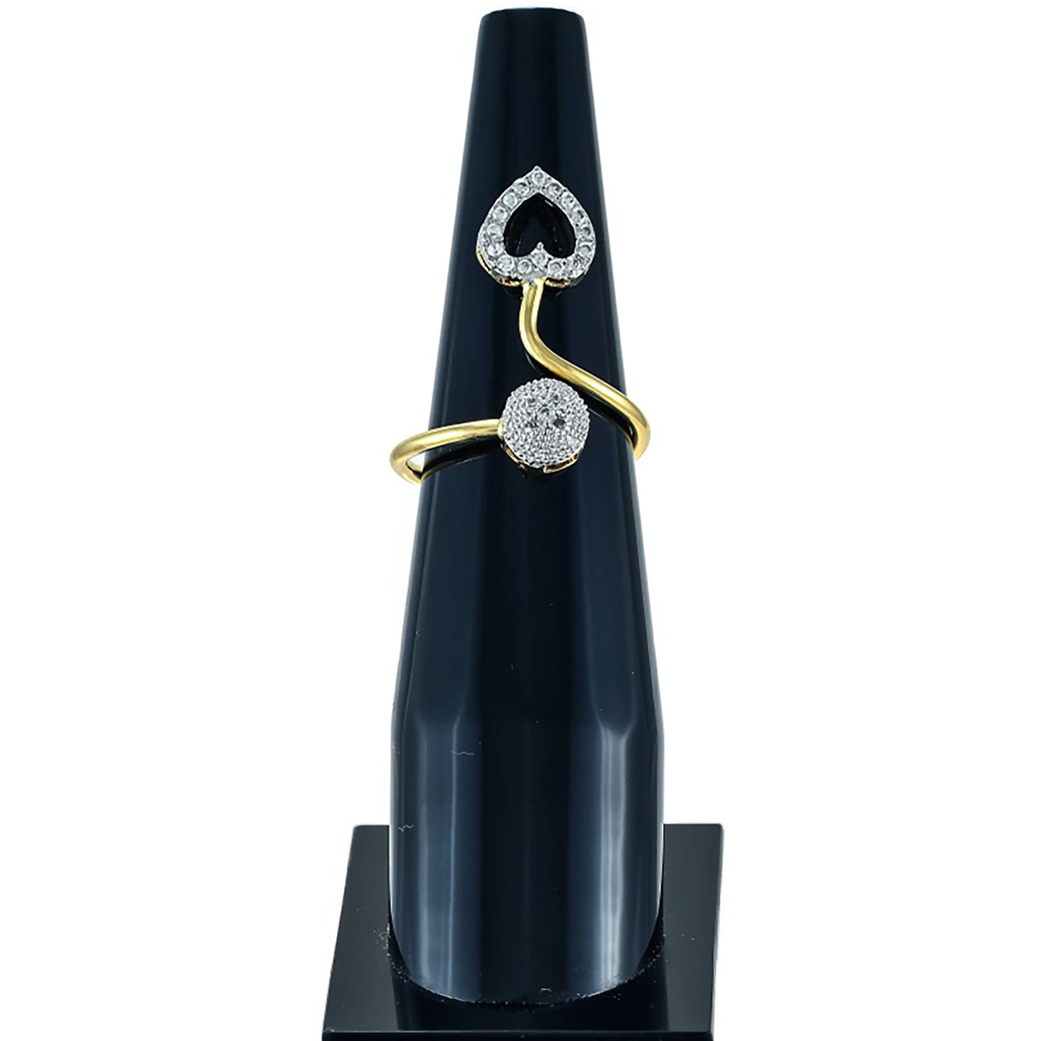 Brass Jewel Set (White, Gold) ClothsVilla