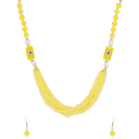 Brass Jewel Set (Yellow) ClothsVilla Main image