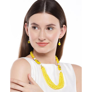 Brass Jewel Set (Yellow) ClothsVilla