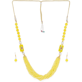 Brass Jewel Set (Yellow) ClothsVilla