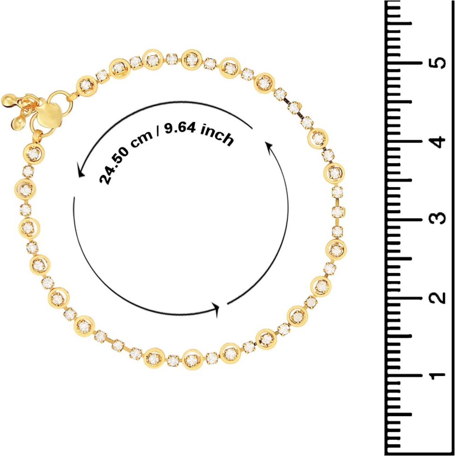 Brass Anklet ClothsVilla