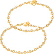 Load image into Gallery viewer, Brass Anklet (Pack of 2) ClothsVilla