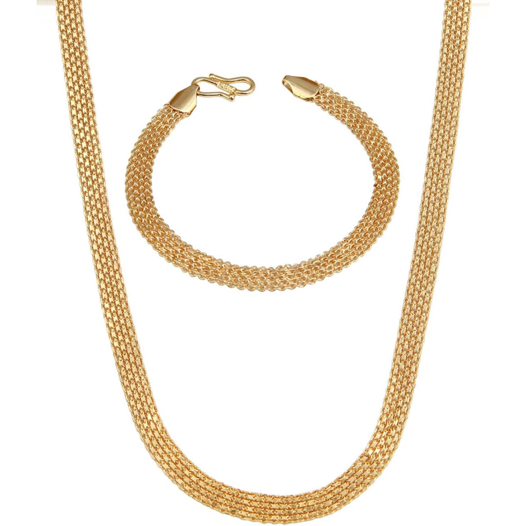 Brass Jewel Set (Gold) ClothsVilla