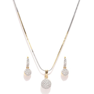 Brass Jewel Set (Gold, Silver) ClothsVilla