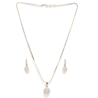 Brass Jewel Set (Gold, Silver) ClothsVilla