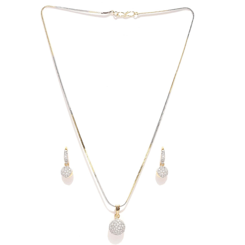 Brass Jewel Set (Gold, Silver) ClothsVilla